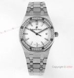 Swiss Audemars Piguet Royal Oak Selfwinding 9015 Watch Stainless Steel Diamond Bezel 34mm